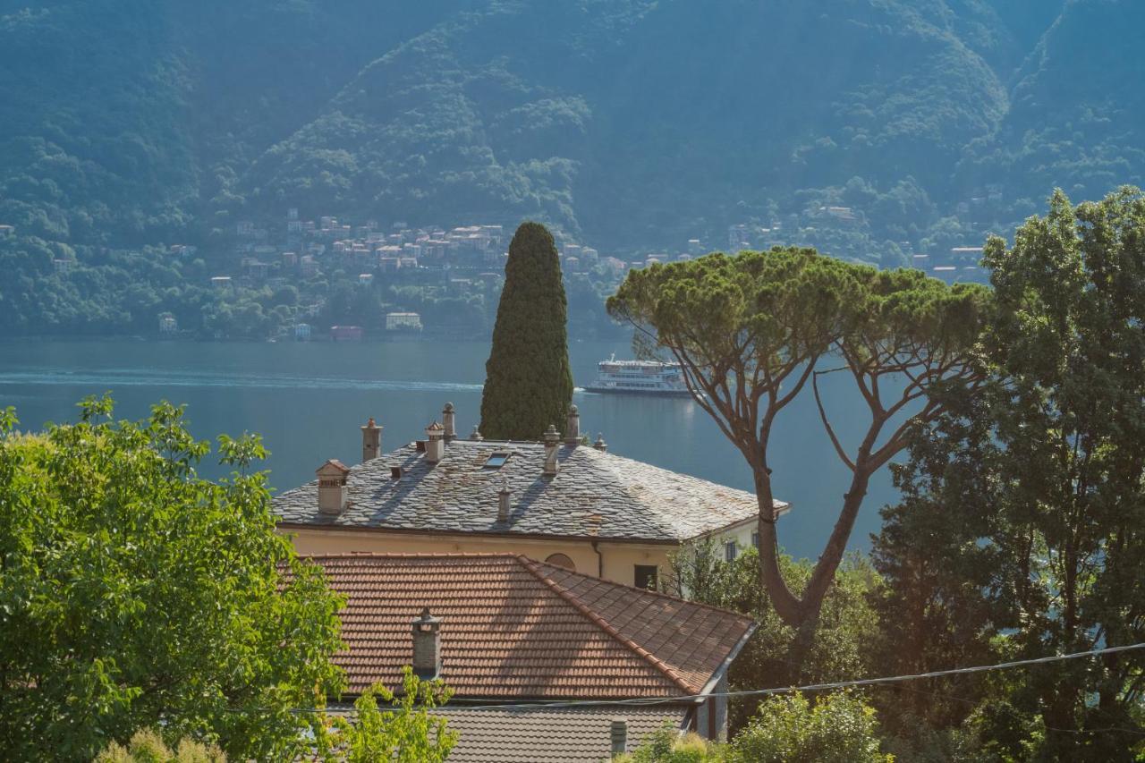 P Terrace - Lake View By Rent All Como Apartman Laglio Kültér fotó