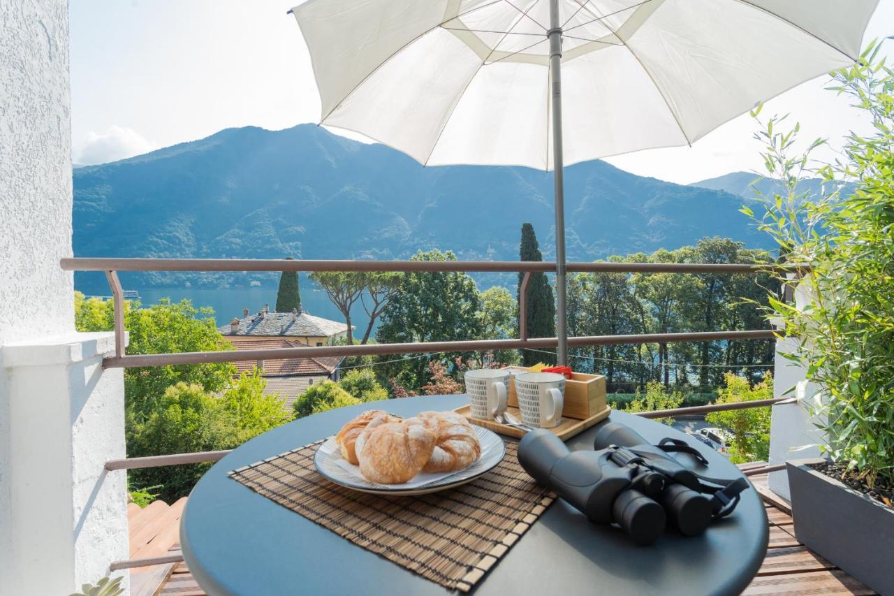 P Terrace - Lake View By Rent All Como Apartman Laglio Kültér fotó